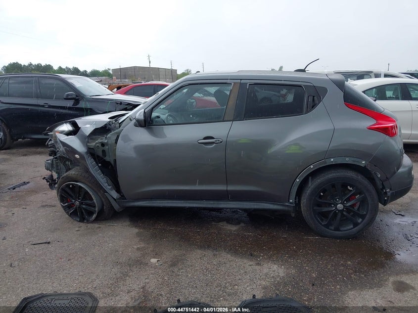 2012 Nissan Juke 1.6 Sv grey Lot 111044751442 Vin JN8AF5MV3CT112403