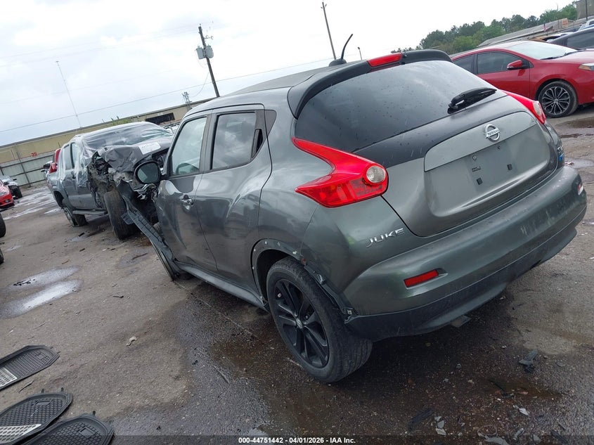 2012 Nissan Juke 1.6 Sv grey Lot 111044751442 Vin JN8AF5MV3CT112403