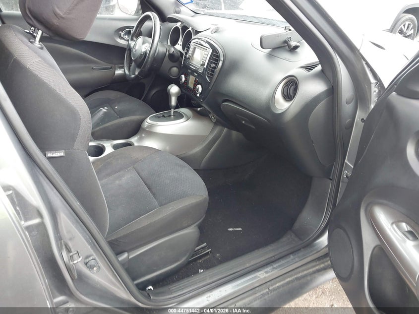 2012 Nissan Juke 1.6 Sv grey Lot 111044751442 Vin JN8AF5MV3CT112403