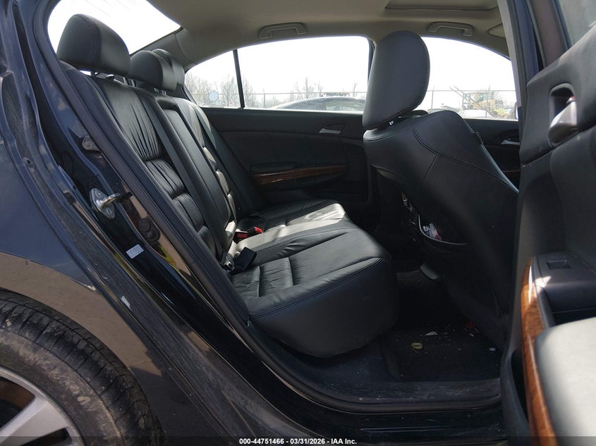 2012 Honda Accord 3.5 3.5 Ex-L black Lot 111044751466 Vin 1HGCP3F86CA036198