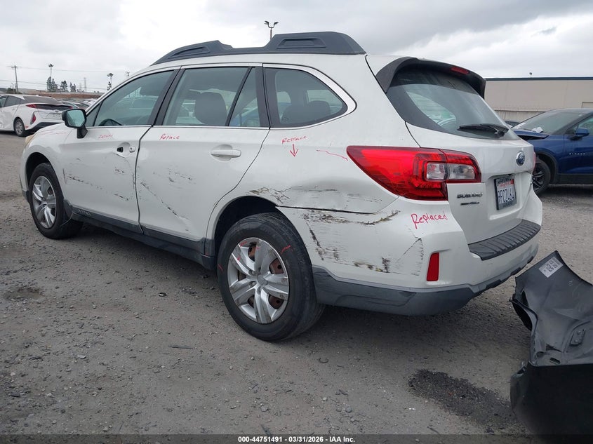 2015 Subaru Outback 2.5I