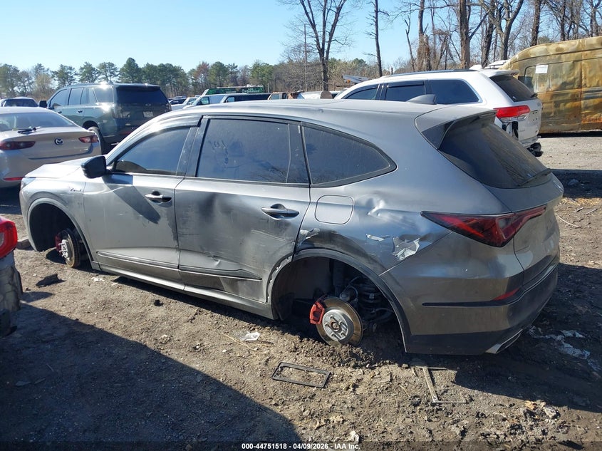 2022 Acura Mdx A-Spec Package VIN: 5J8YE1H07NL044308 Lot: 44751518