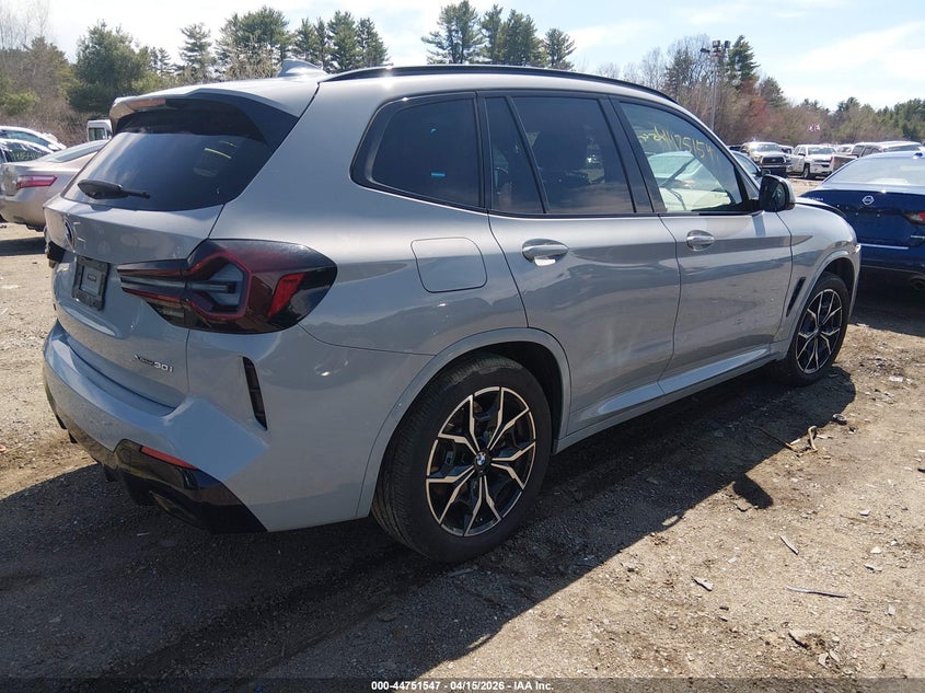 Vin: 5ux53dp06n9j07596, lot: 45248742, bmw x3 xdrive30i 20224