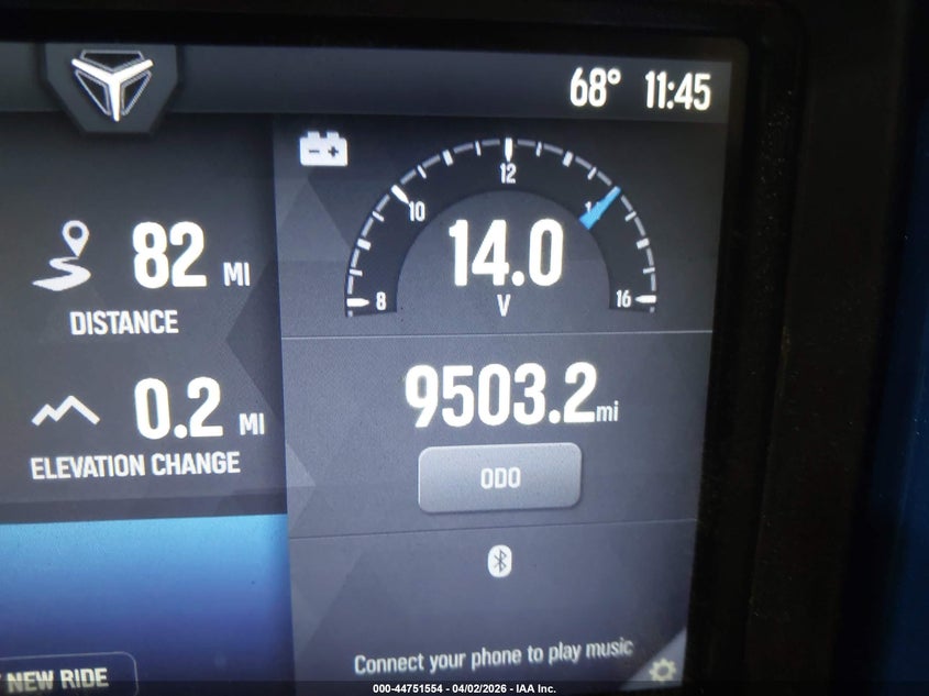 2020 Polaris Slingshot Sl VIN: 57XAAPHD3L8137240 Lot: 44751554