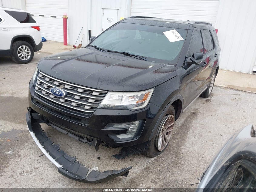 Vin: 1fm5k7dh5ggd24485, lot: 45248765, ford explorer xlt 20162