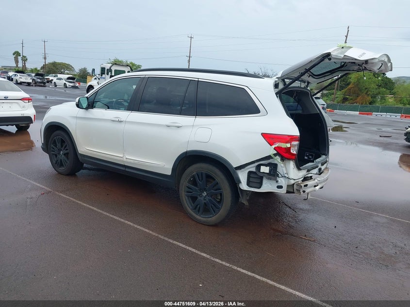 2022 Honda Pilot 3.5 white Lot 111044751609 Vin 5FNYF5H22NB014639