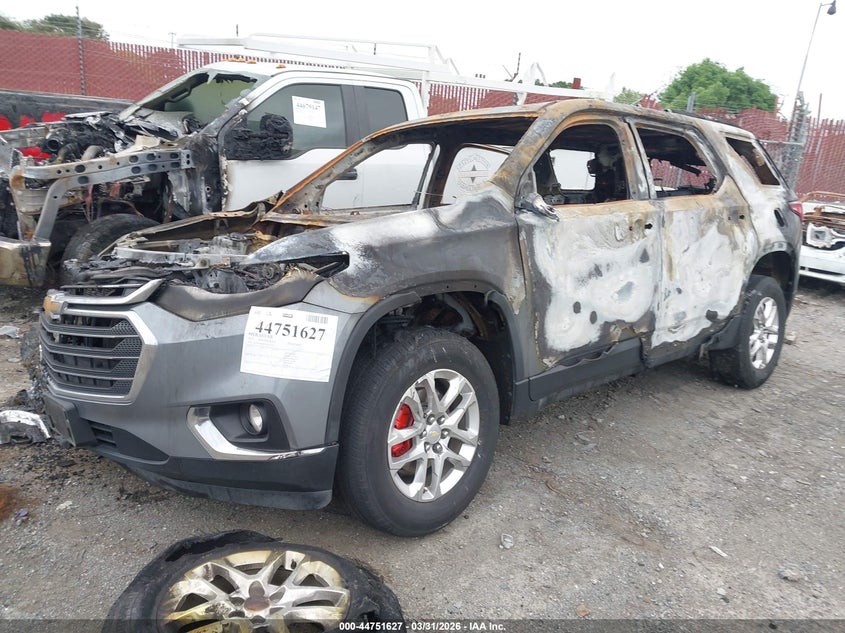 2021 Chevrolet Traverse Awd Lt Leather 1GNEVHKW7MJ173724 photo 1
