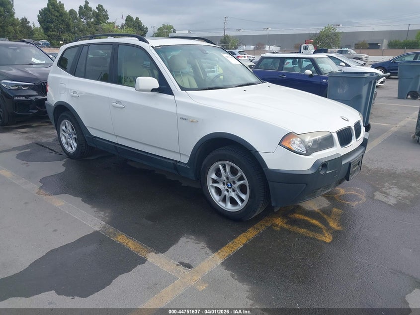2005 BMW X3 2.5I