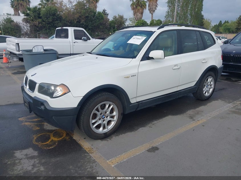 2005 BMW X3 2.5I