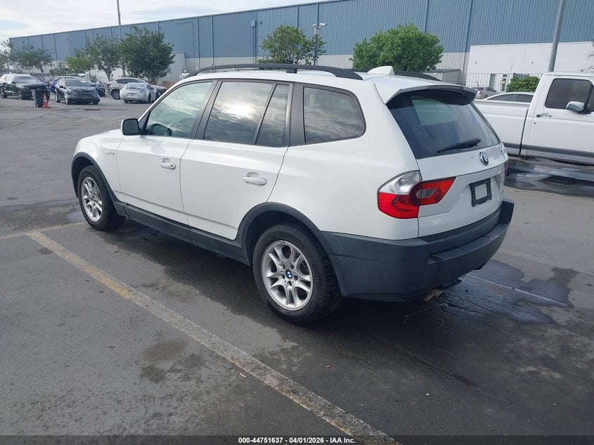 2005 BMW X3 2.5I