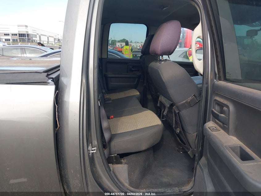 2012 Ram 1500 4.7 Ram St grey Lot 111044751700 Vin 1C6RD6FP8CS101225