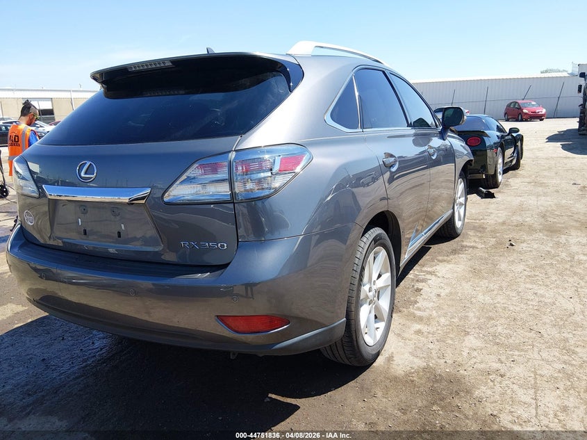 2012 Lexus 3.5 Rx 350 grey Lot 111044751836 Vin 2T2ZK1BA7CC070582