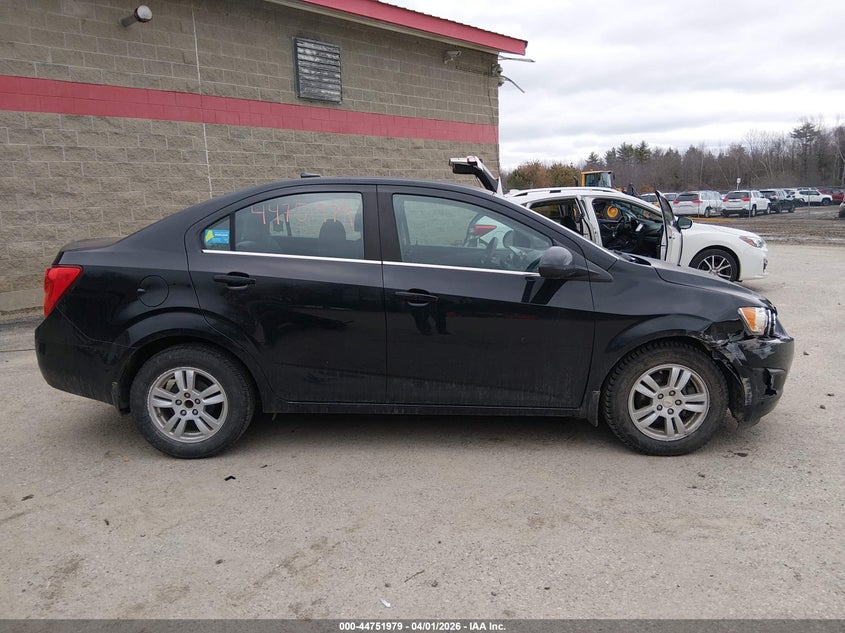 2012 Chevrolet SONIC 1.8 2Lt black Lot 111044751979 Vin 1G1JC5SH6C4166458