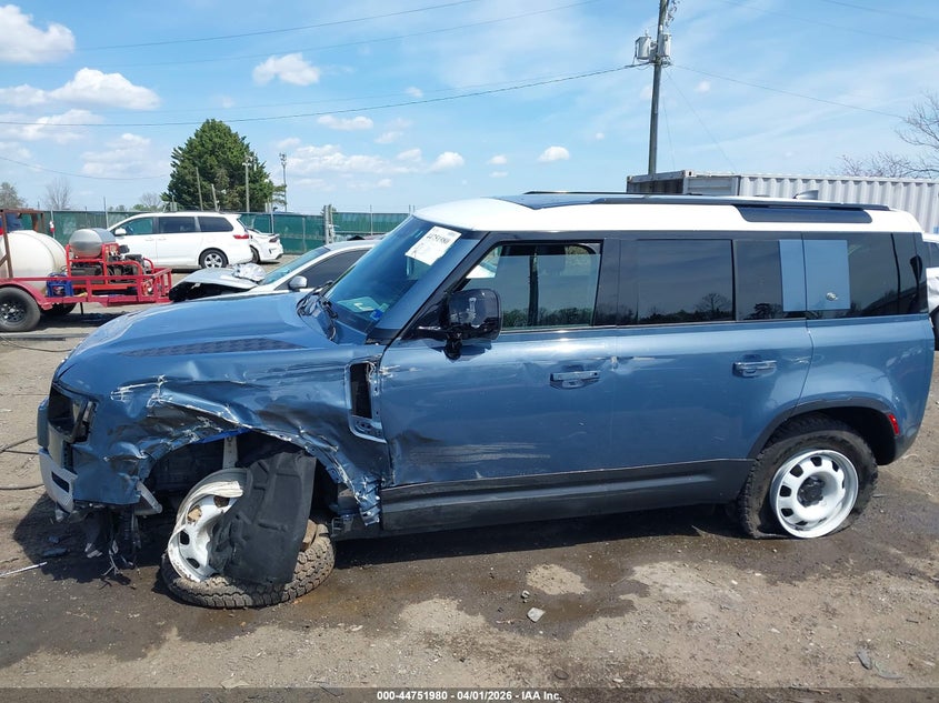 2023 Land Rover Defender 110 S VIN: SALEJ7EX0P2147489 Lot: 44751980