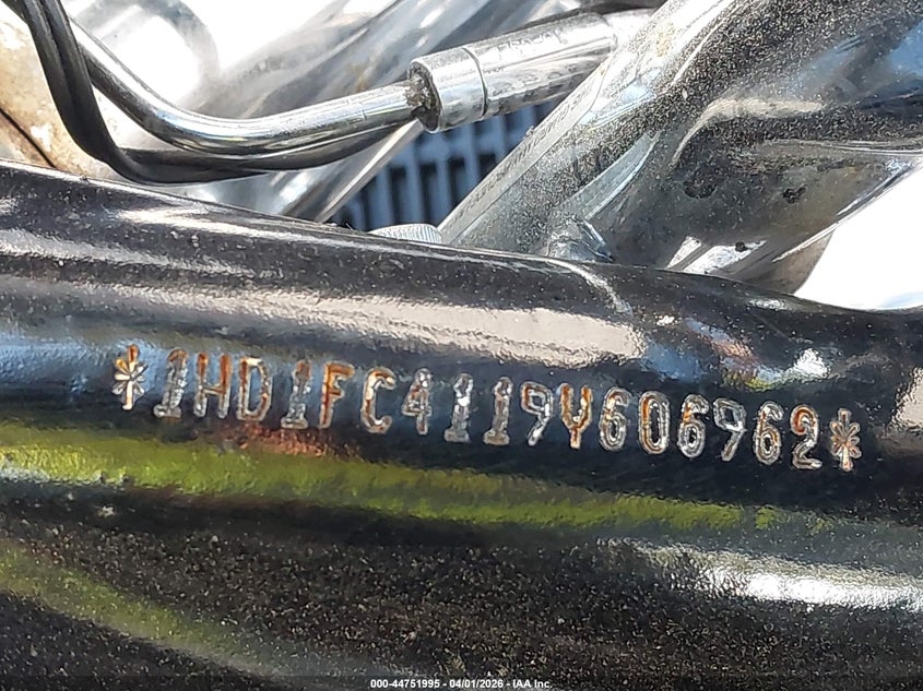 2009 Harley-Davidson Flhtcu VIN: 1HD1FC4119Y606962 Lot: 44751995