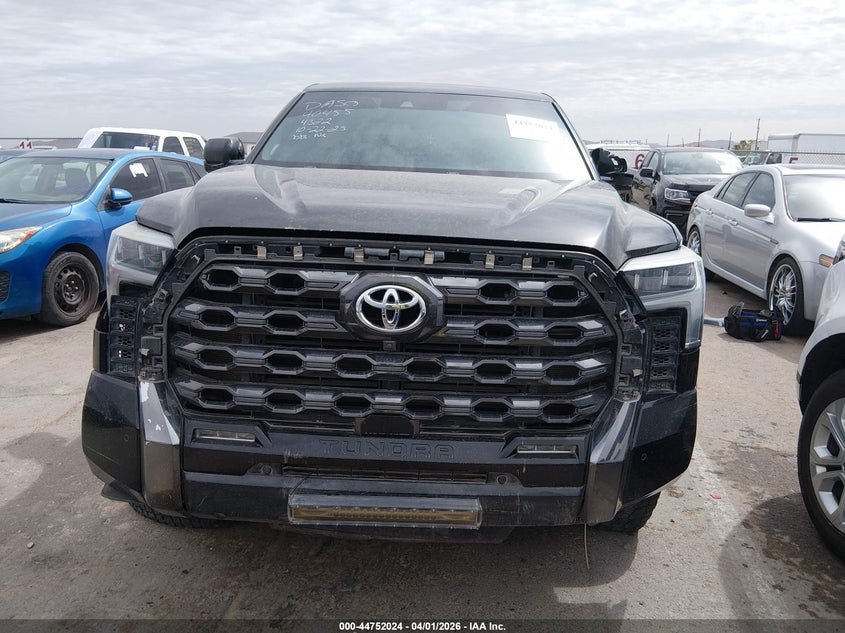 2022 Toyota Tundra Platinum VIN: 5TFNA5DB4NX004322 Lot: 44752024