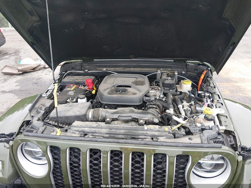 2022 Jeep Wrangler 4Xe Unlimited Sahara 4X4 VIN: 1C4JJXP60NW182775 Lot: 44752028