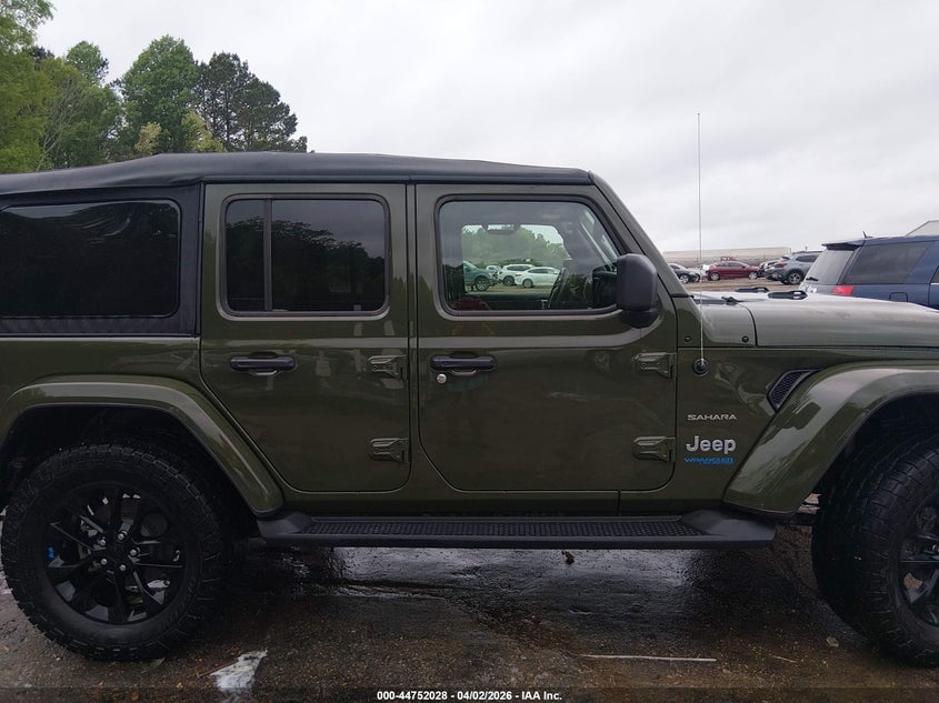 2022 Jeep Wrangler 4Xe Unlimited Sahara 4X4 VIN: 1C4JJXP60NW182775 Lot: 44752028