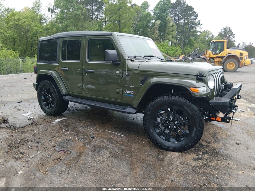 2022 Jeep Wrangler 4Xe Unlimited Sahara 4X4