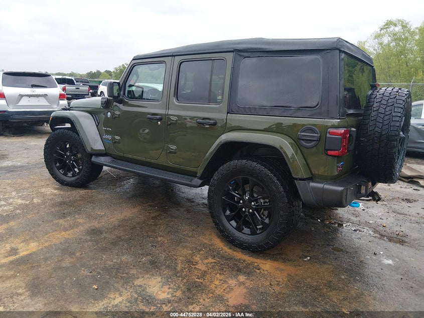 2022 Jeep Wrangler 4Xe Unlimited Sahara 4X4