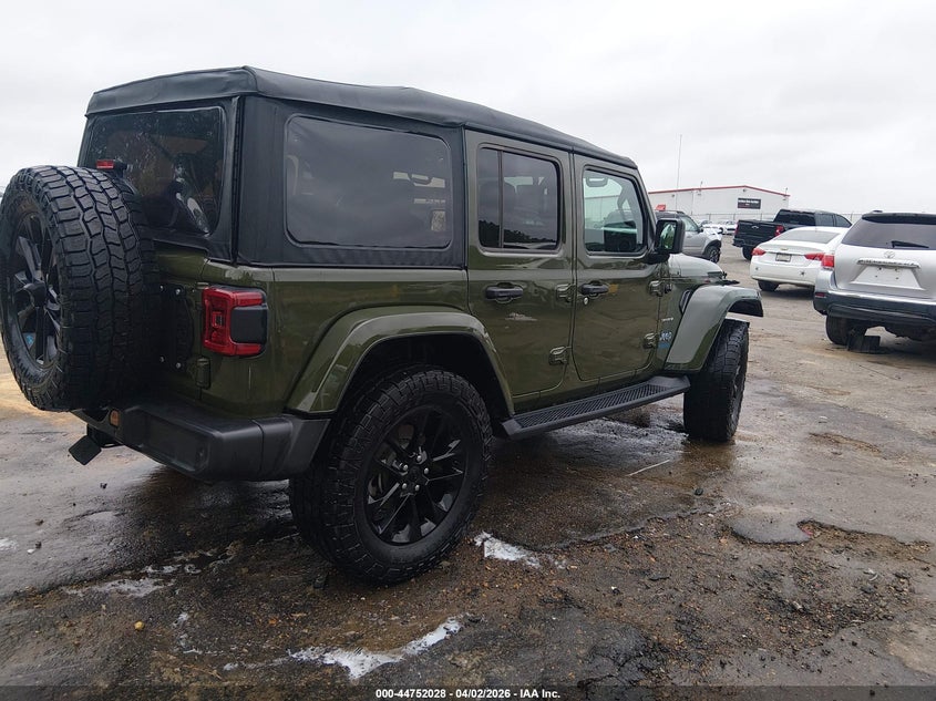 2022 Jeep Wrangler 4Xe Unlimited Sahara 4X4