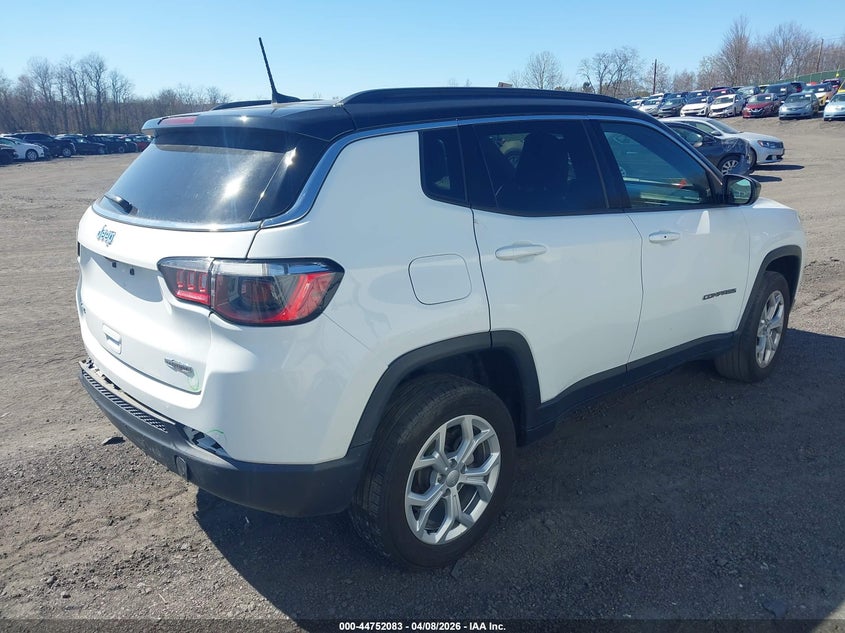 Vin: 3c4njdbnxrt117085, lot: 45249278, jeep compass latitude 4x4 20244