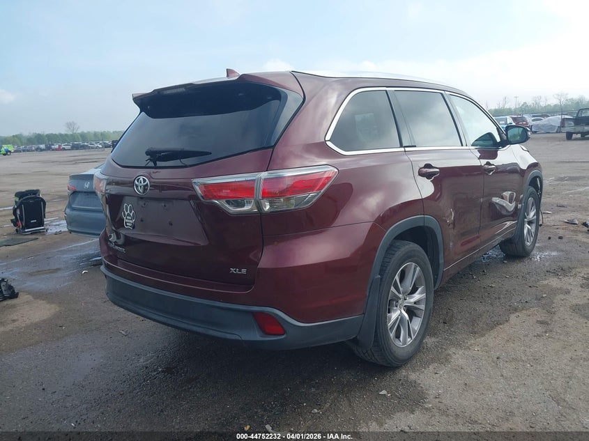 2015 Toyota Highlander Xle V6