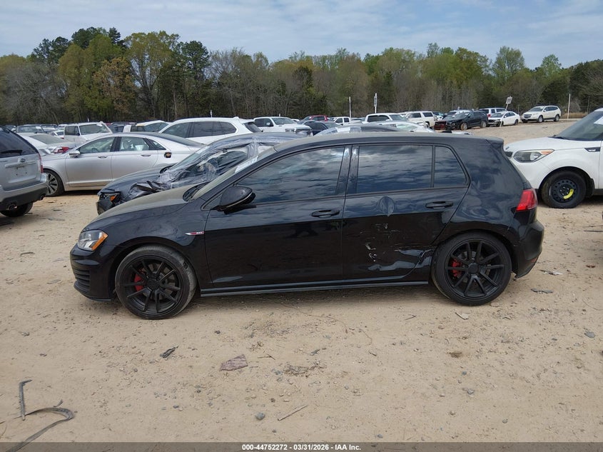 2016 Volkswagen Golf Gti S 4-Door VIN: 3VW4T7AU0GM063283 Lot: 44752272