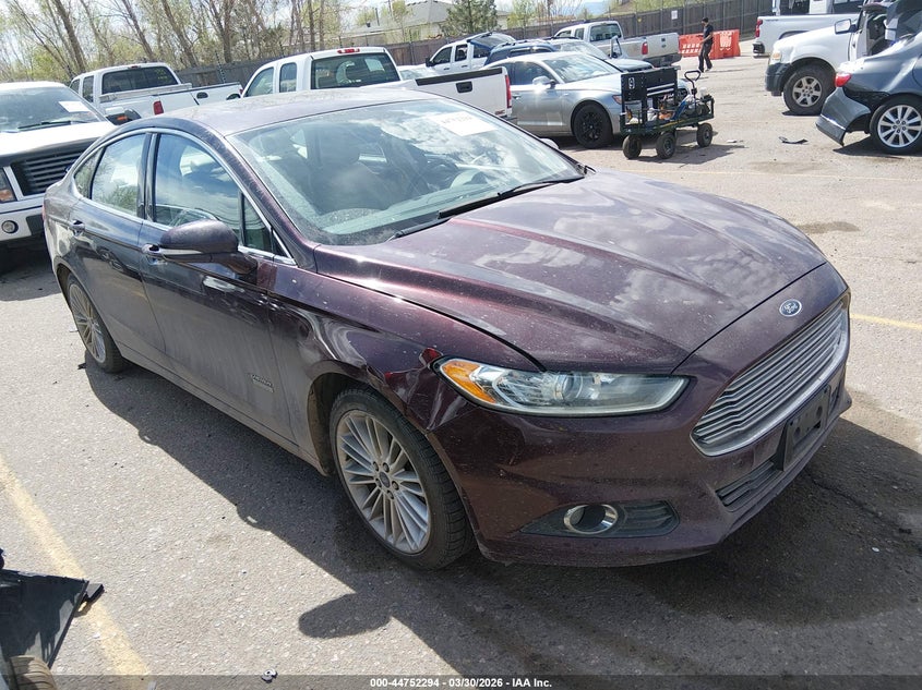 2013 Ford Fusion Energi Se Luxury
