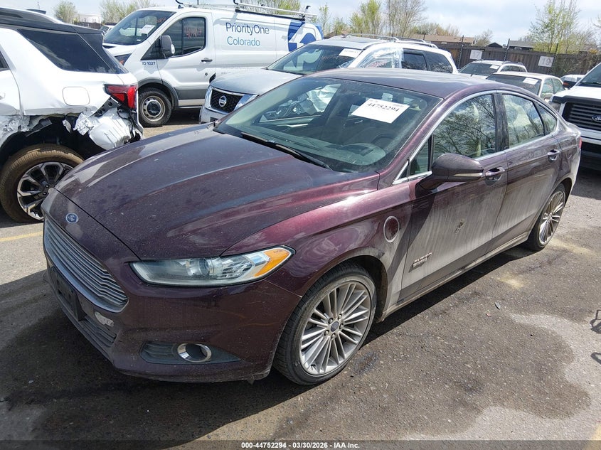 2013 Ford Fusion Energi Se Luxury