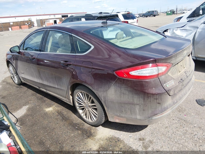 2013 Ford Fusion Energi Se Luxury