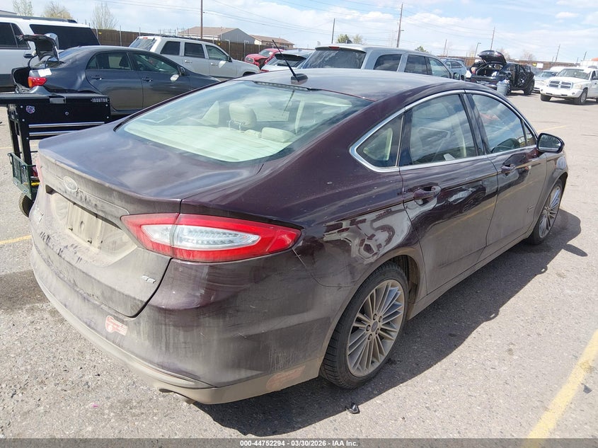 2013 Ford Fusion Energi Se Luxury
