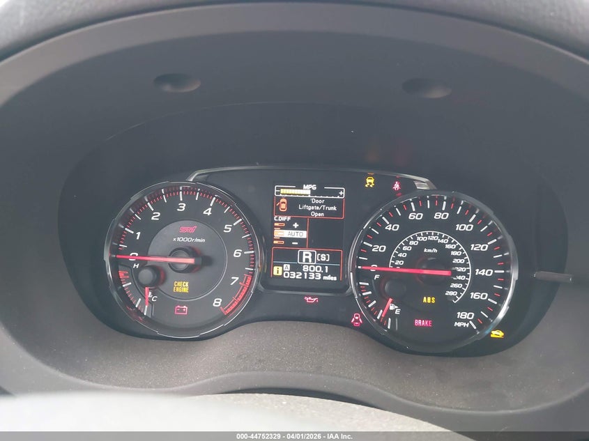 2021 Subaru Wrx Sti VIN: JF1VA2E66M9820103 Lot: 44752329