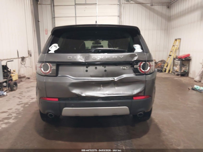 2016 Land Rover Discovery Sport Hse VIN: SALCR2BG0GH599849 Lot: 44752379