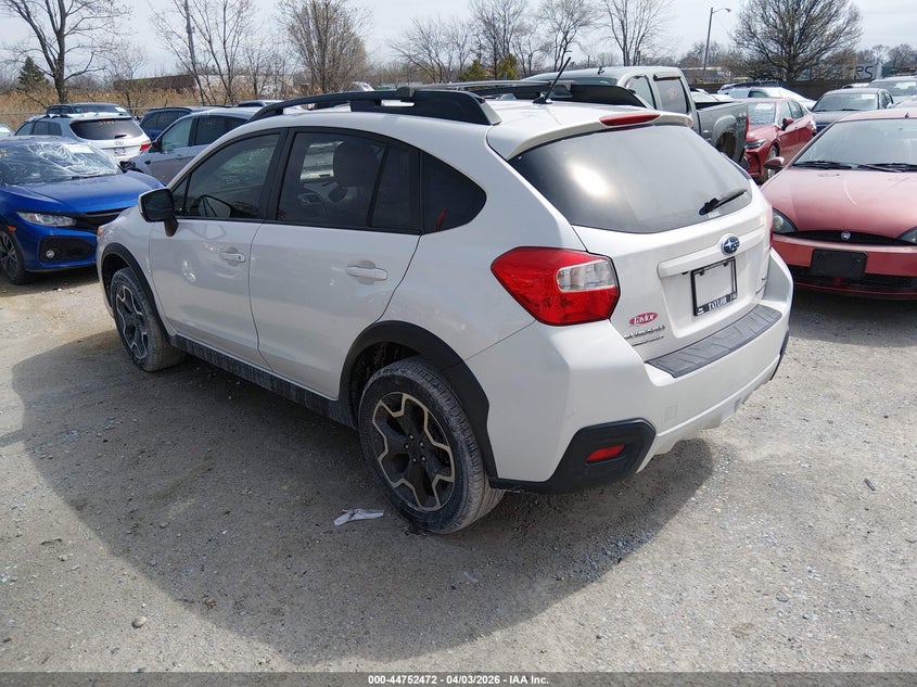 Vin: jf2gpagc4e8255308, lot: 45249667, subaru xv crosstrek 2.0i limited 20143
