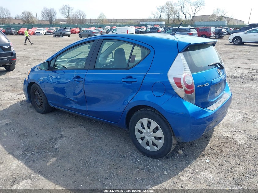 2012 Toyota Prius C One