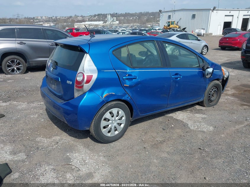 2012 Toyota Prius C One