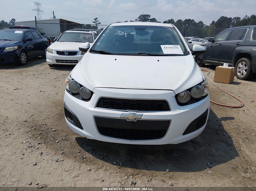 2012 Chevrolet SONIC 1.8 2Ls Unknown Lot 111044752731 Vin 1G1JA5SH9C4176116