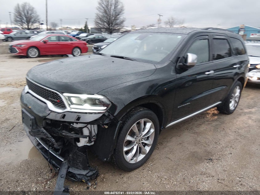Vin: 1c4rdheg5pc576854, lot: 45249936, dodge durango citadel rwd 20232