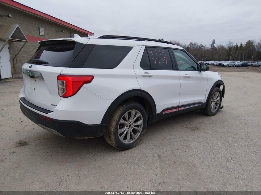 Vin: 1fmsk8dh7lgd11756, lot: 45249952, ford explorer xlt 20204