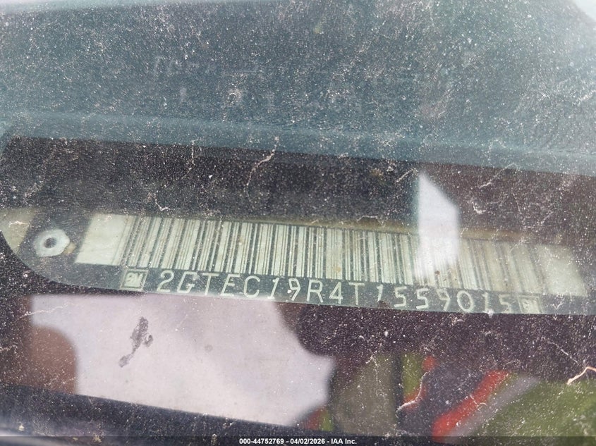 1996 GMC Sierra C1500 VIN: 2GTEC19R4T1559015 Lot: 44752769