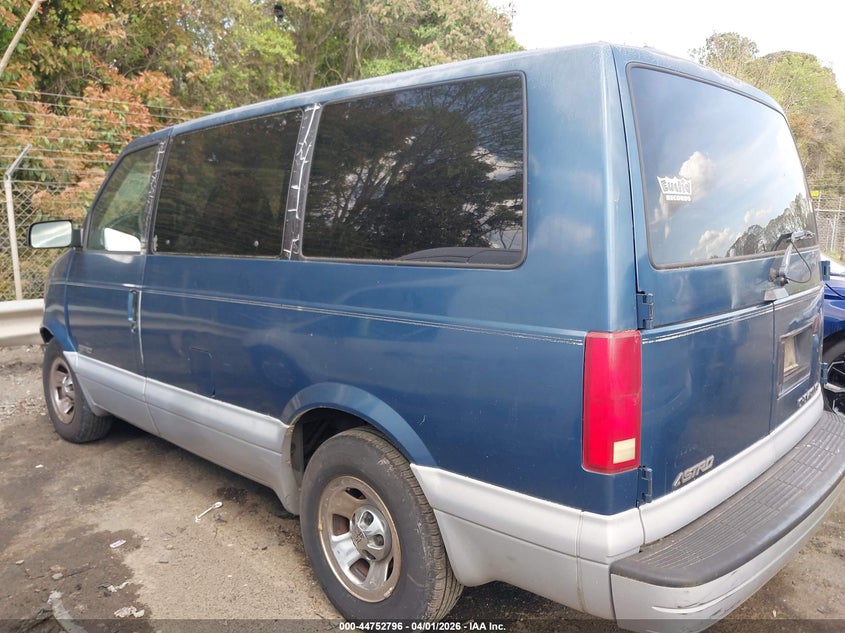 1999 Chevrolet Astro VIN: 1GNDM19W1XB106577 Lot: 44752796