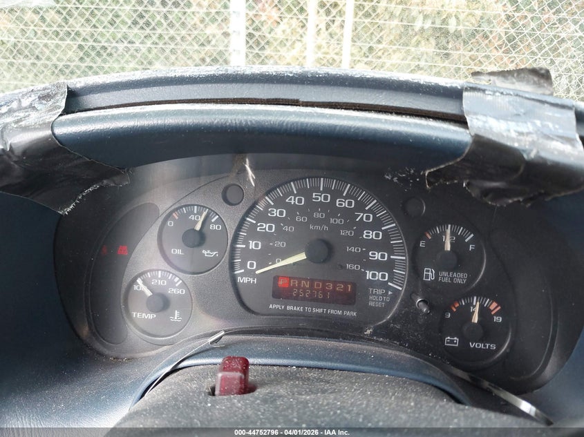 1999 Chevrolet Astro VIN: 1GNDM19W1XB106577 Lot: 44752796