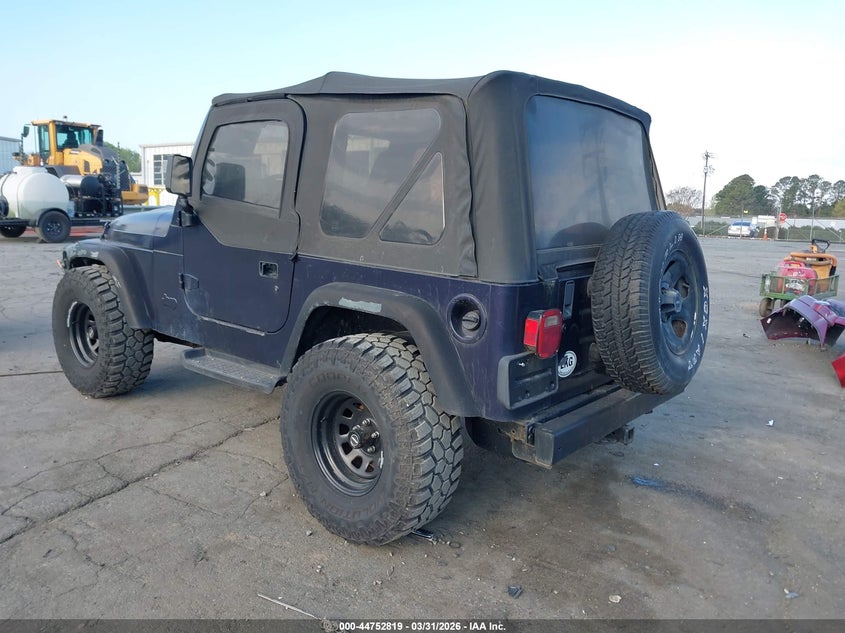 1998 Jeep Wrangler Se
