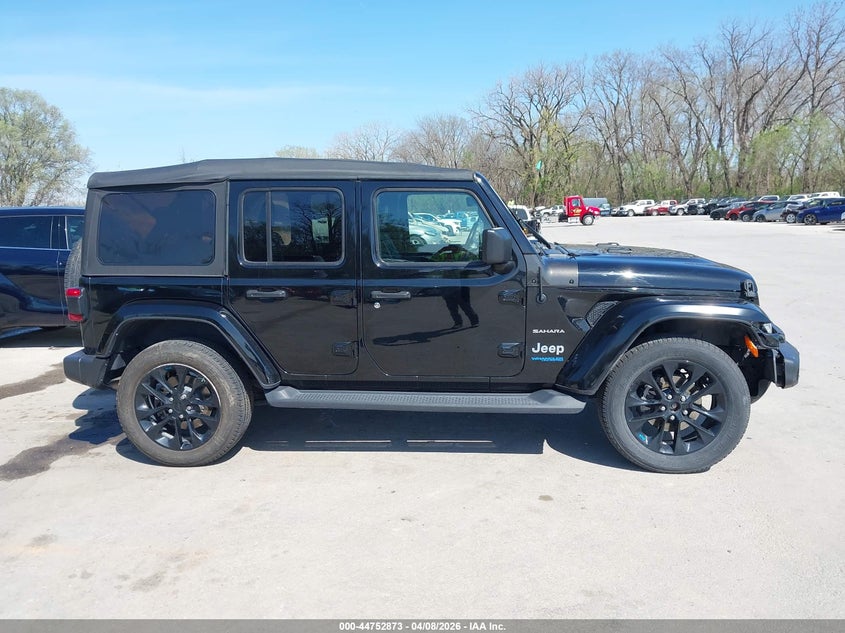 2022 Jeep Wrangler 4Xe Unlimited Sahara 4X4 VIN: 1C4JJXP62NW128927 Lot: 44752873
