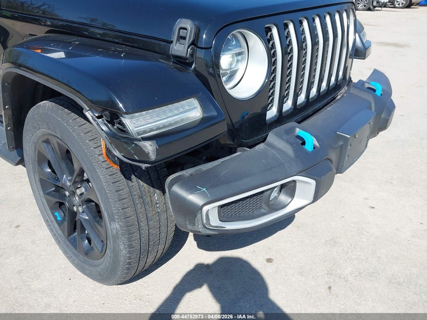 2022 Jeep Wrangler 4Xe Unlimited Sahara 4X4 VIN: 1C4JJXP62NW128927 Lot: 44752873