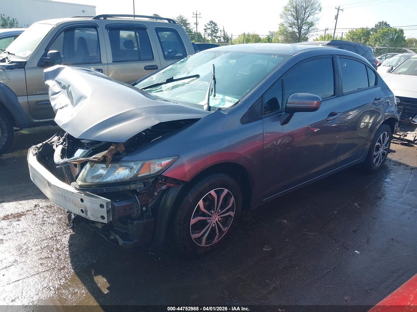 2015 HONDA CIVIC SEDAN 1.8L I-4 VVT, 143HP