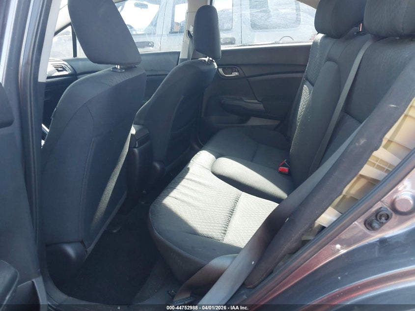 2015 HONDA CIVIC SEDAN 1.8L I-4 VVT, 143HP