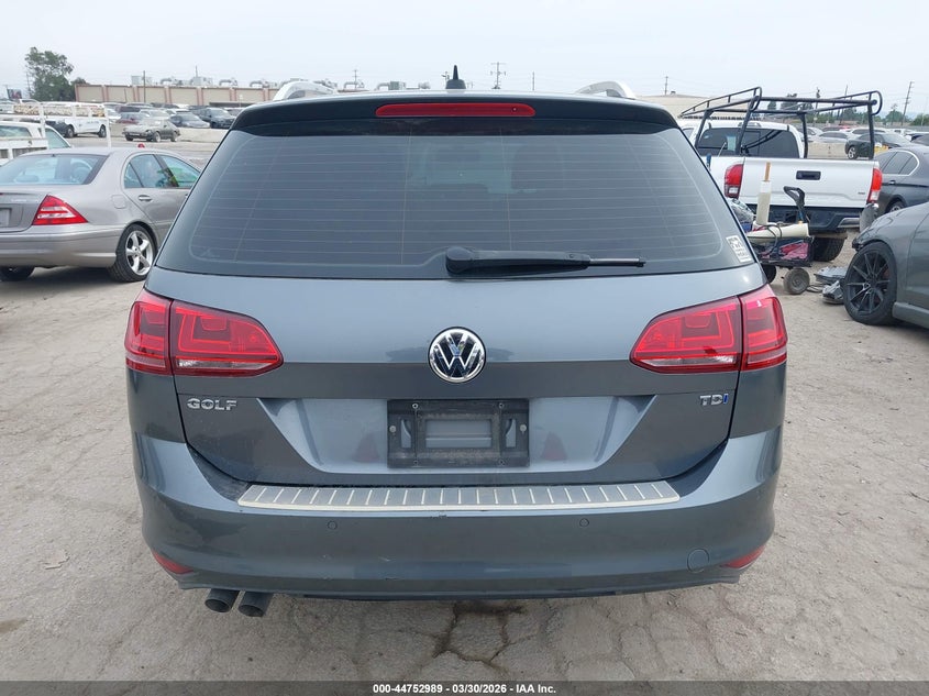 2015 Volkswagen Golf Sportwagen Tdi Sel 4-Door VIN: 3VWCA7AU1FM506685 Lot: 44752989