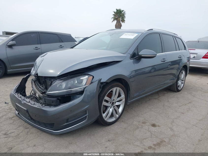 2015 Volkswagen Golf Sportwagen Tdi Sel 4-Door VIN: 3VWCA7AU1FM506685 Lot: 44752989